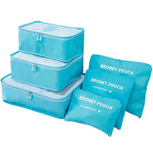 Load image into Gallery viewer, Luggage Organiser Cubes- 6 Piece Set