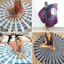 Load image into Gallery viewer, Bohemian Beach Mat / Shawl