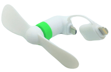 Load image into Gallery viewer, The Heatwave Fan - iPhone & Android Compatible Portable Fan white