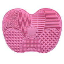 Load image into Gallery viewer, Makeup Brush Silicone Cleaning Mat