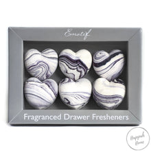 Load image into Gallery viewer, Black Iris Scented Drawer Freshener 6 Pack