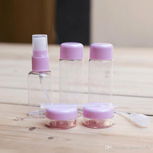 Load image into Gallery viewer, Travel Cosmetic Set & Carry Case - 7 Piece Set