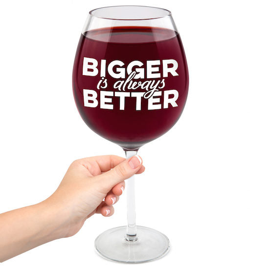 Giant Wine Glasses 4 Options!