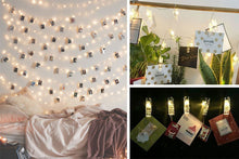 Load image into Gallery viewer, LED Photo Clip Fairy Lights