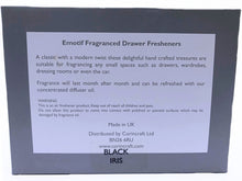 Load image into Gallery viewer, Black Iris Scented Drawer Freshener 6 Pack