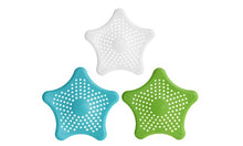 Load image into Gallery viewer, Starfish Drain Saver -Hair/Food Stopper - Pack of 3